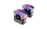 Handlebar Clamps 28mm KRM Black / Neochrome