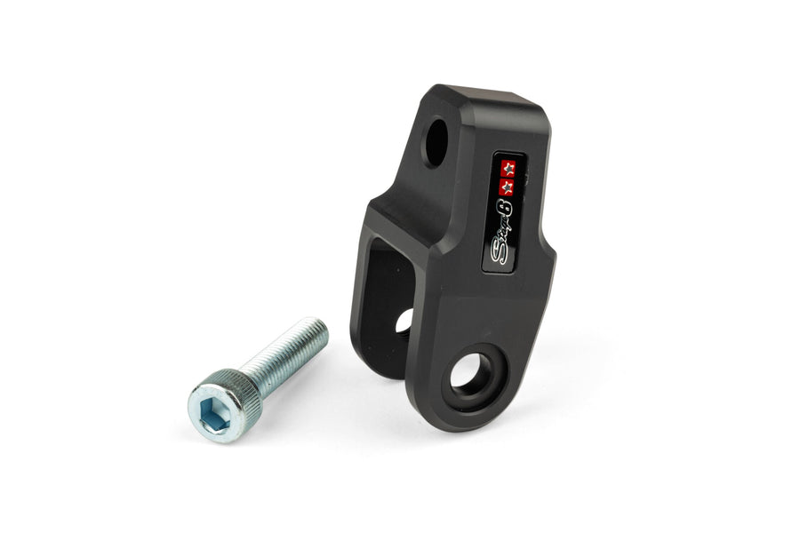 Shock Riser Stage6 CNC +40mm Minarelli / CPI / Peugeot / Kymco / GY6 black