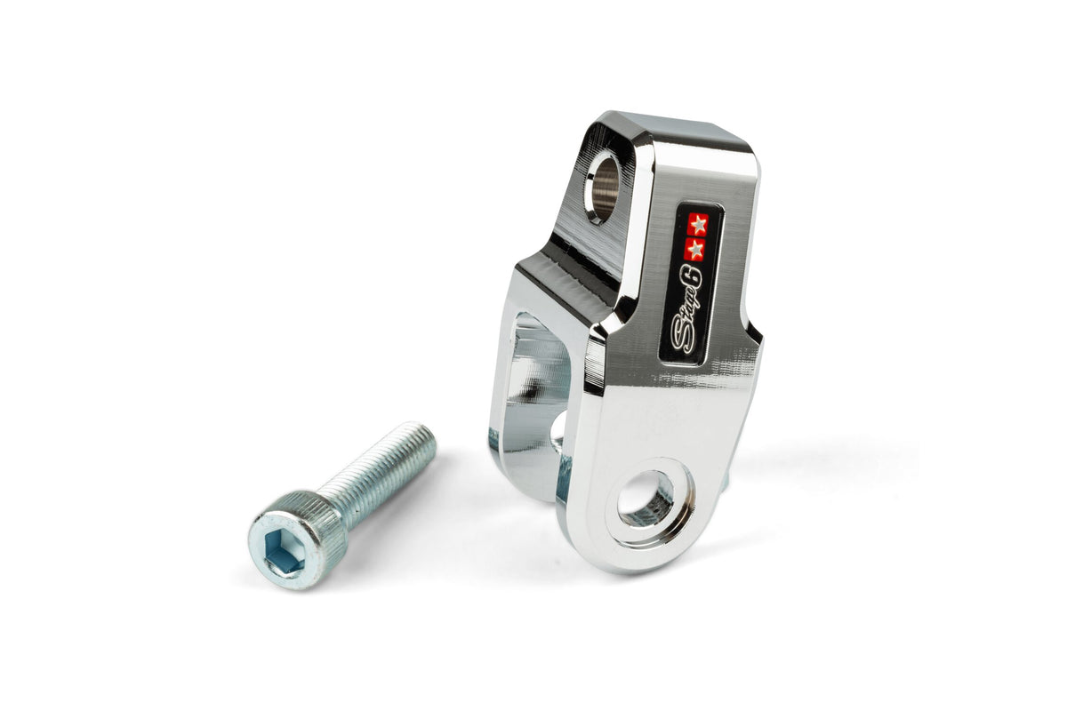 Shock Riser Stage6 +40mm Minarelli / CPI / Peugeot / Kymco / GY6 chrome