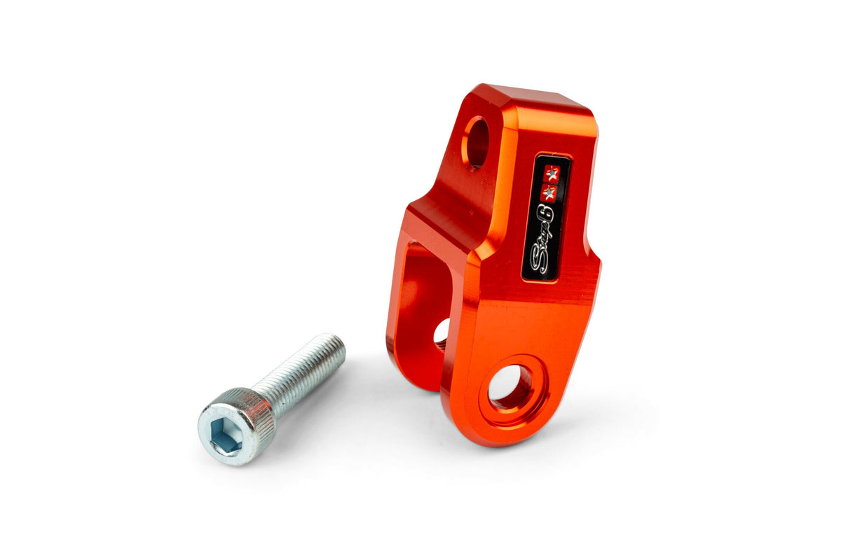 Shock Riser Stage6 +40mm Minarelli / CPI / Peugeot / Kymco / GY6 orange