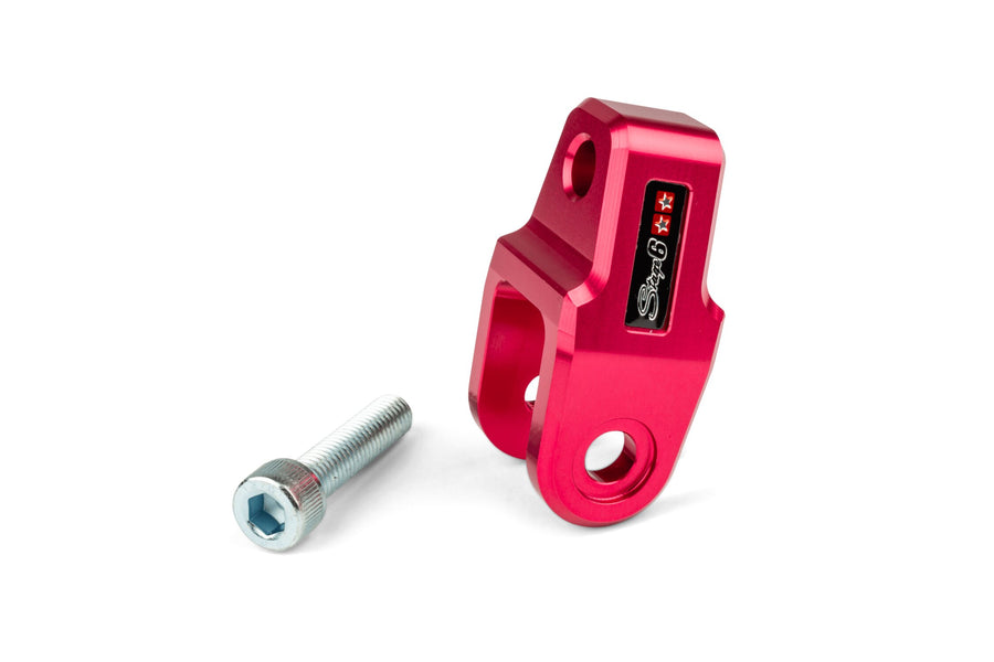 Shock Riser Stage6 +40mm Minarelli / CPI / Peugeot / Kymco / GY6 red