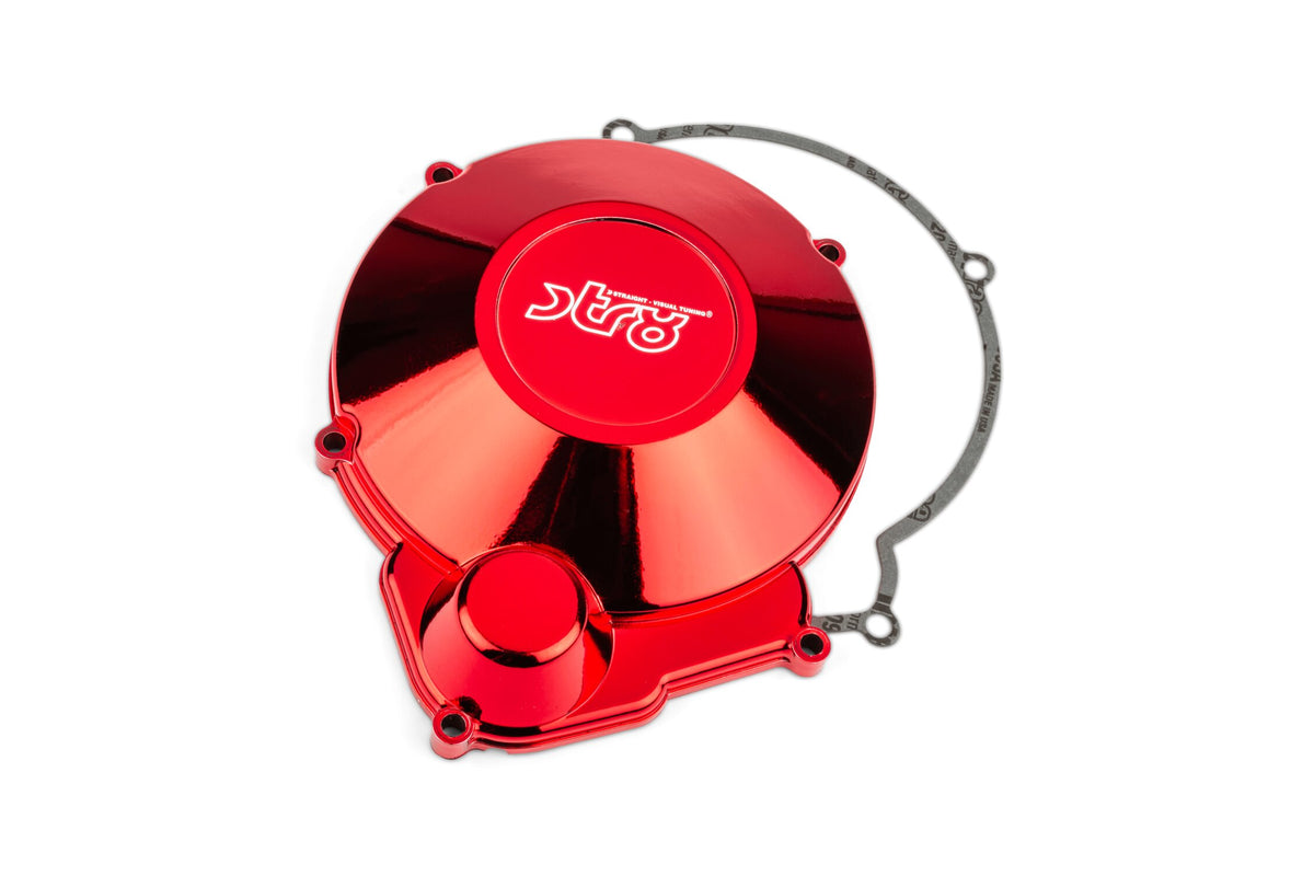 Ignition Cover STR8 Minarelli AM6 red