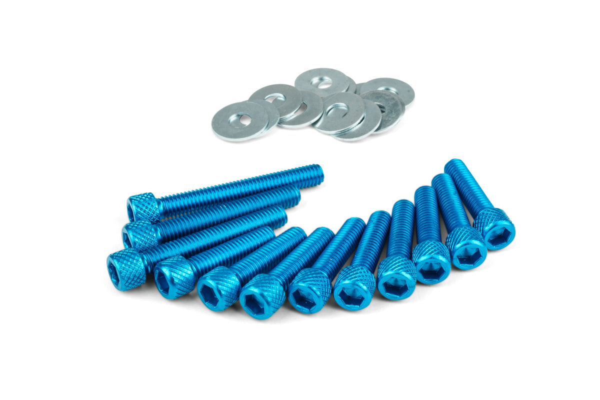 CVT Cover Screws STR8 Minarelli blue