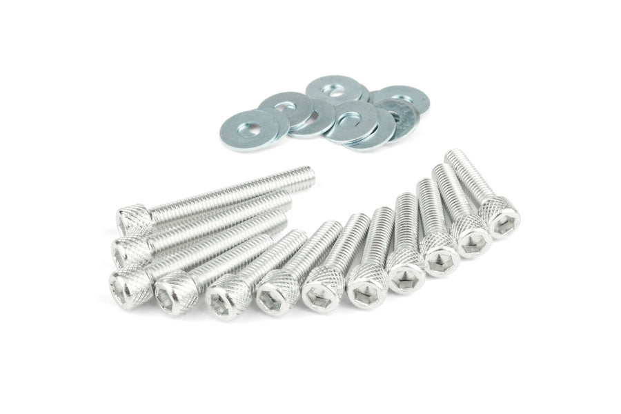 CVT Cover Screws STR8 Minarelli chrome