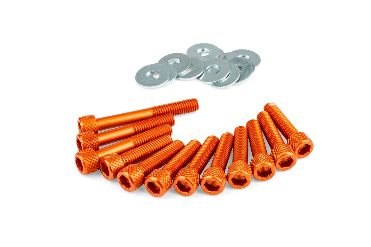 CVT Cover Screws STR8 Minarelli orange