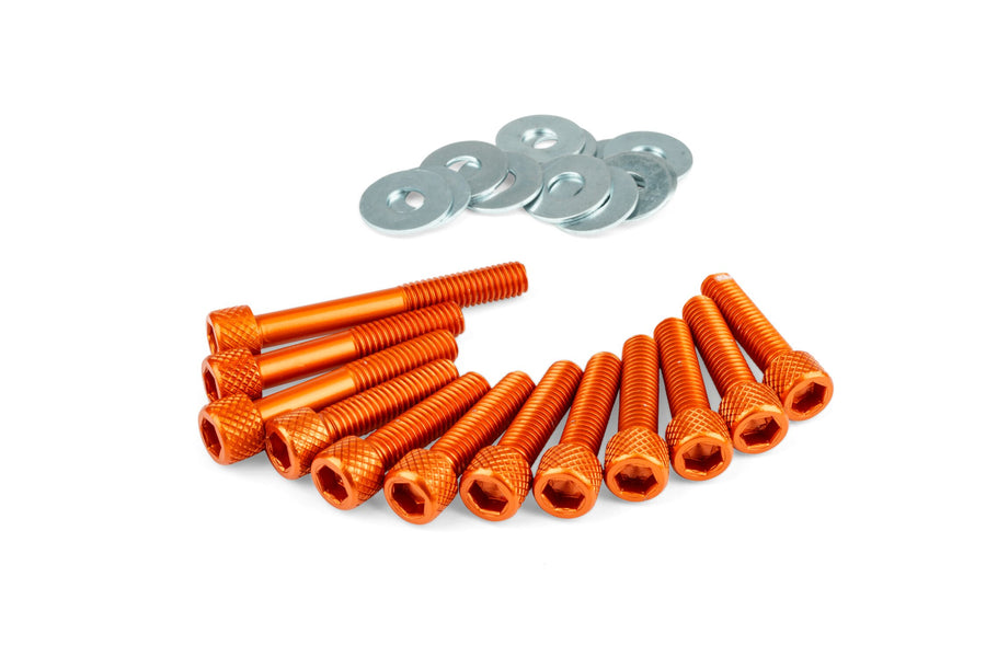 CVT Cover Screws STR8 Minarelli orange