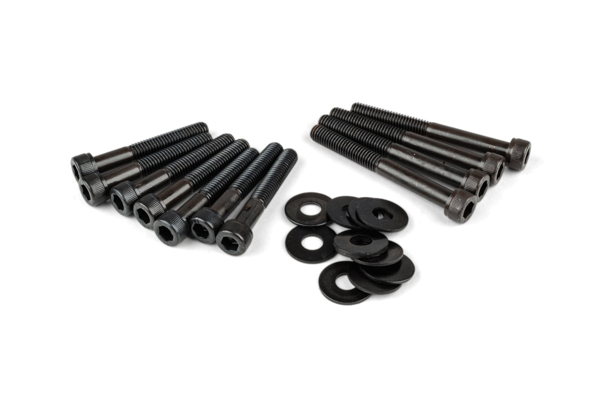 CVT Cover Screws STR8 black Peugeot Speedfight