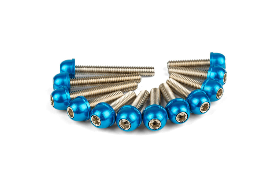 CVT Cover Bolts STR8 Minarelli blue