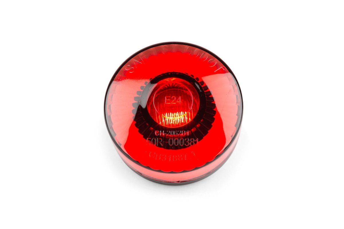 LED Tail Light STR8 Circular Black-Line