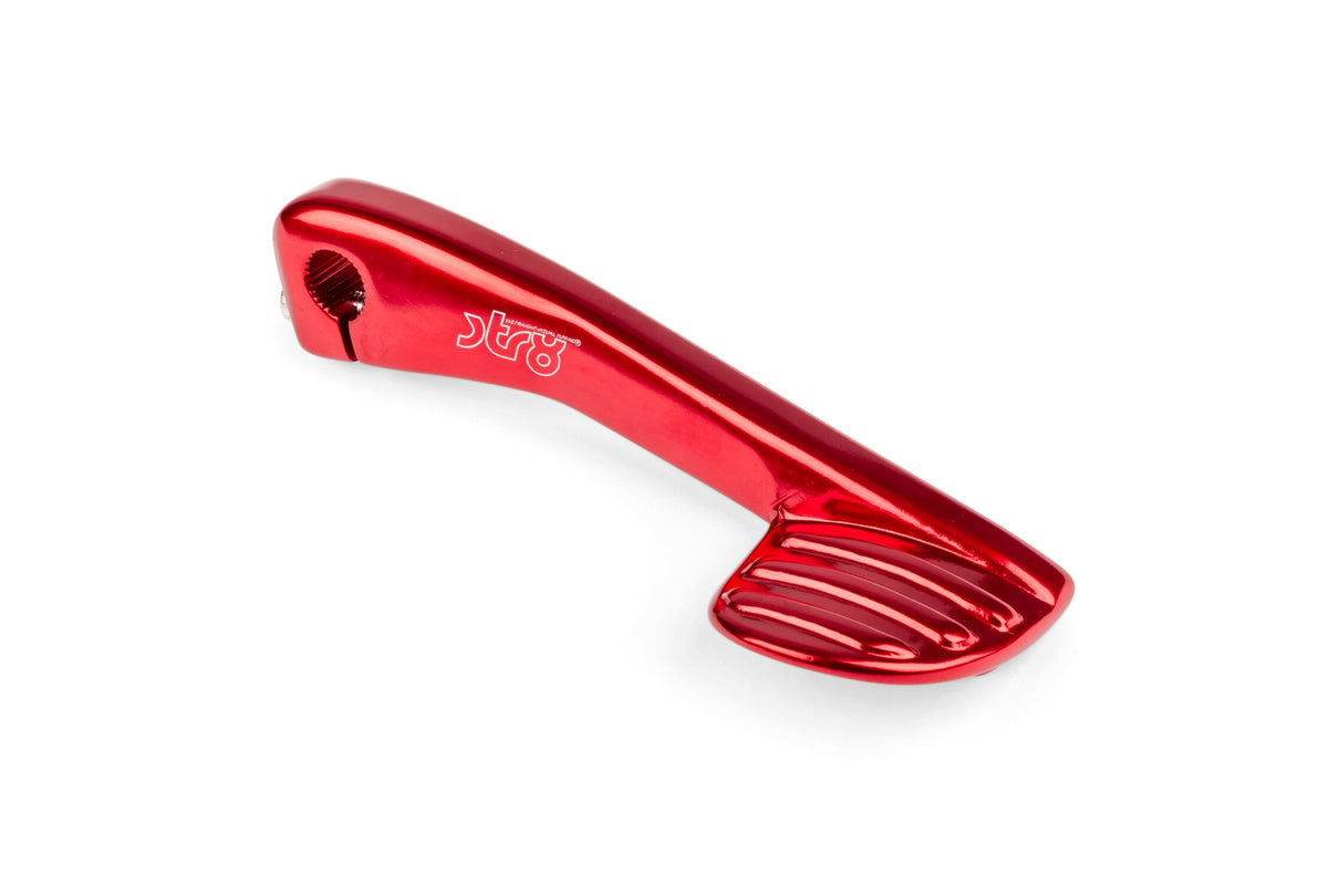 Kickstart Lever STR8 Minarelli aluminium red
