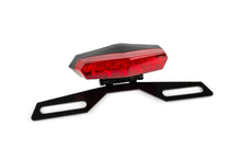 LED Tail Light STR8 Hexagonal Red with license plate holder