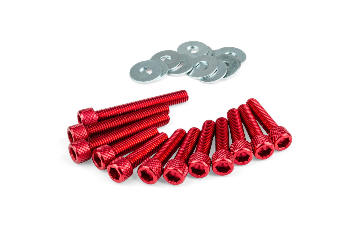 CVT Cover Screws STR8 Minarelli red