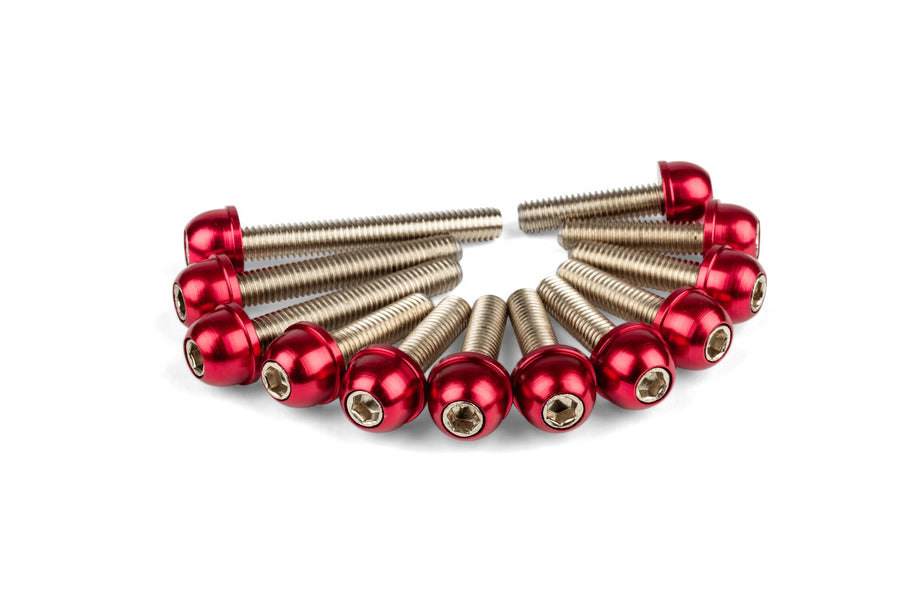 CVT Cover Bolts STR8 Minarelli red