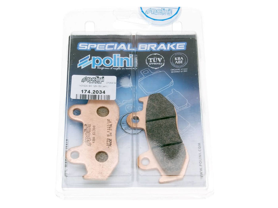 Brake Pads front Polini Sinter Honda SH 125