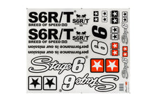 Sticker Sheet Stage6 A2 MK2 black
