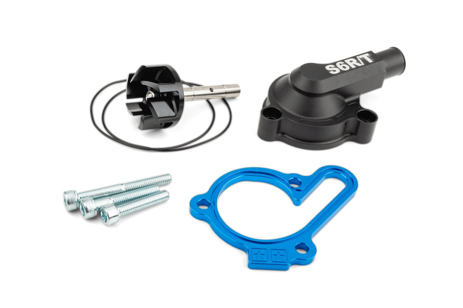 Water Pump high flow with cover Stage6 R/T Blue Derbi Euro 3 / Euro 4