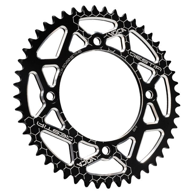 Rear Sprocket Beta RR 48T - 420 Voca Alu black