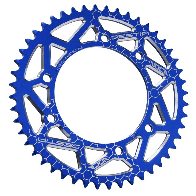 Rear Sprocket Rieju MRT 48T - 420 Voca Alu blue