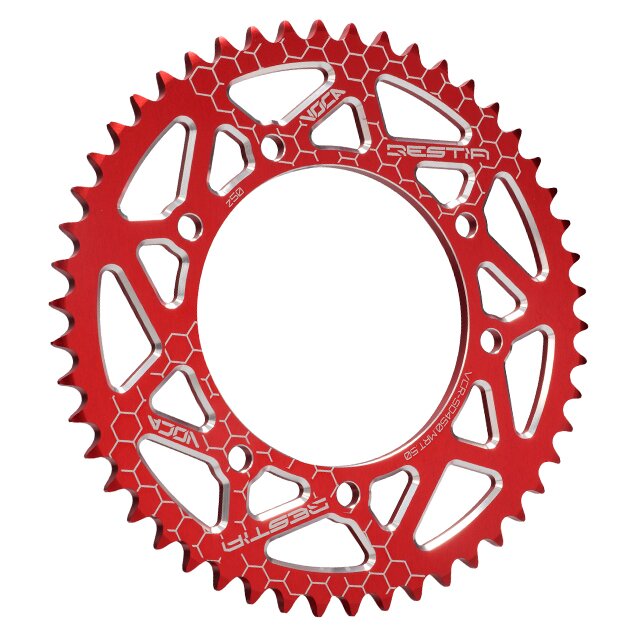 Rear Sprocket Rieju MRT 50T - 420 Voca Alu red