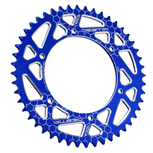 Rear Sprocket Aprilia SX 50cc 48T - 420 Voca Alu blue