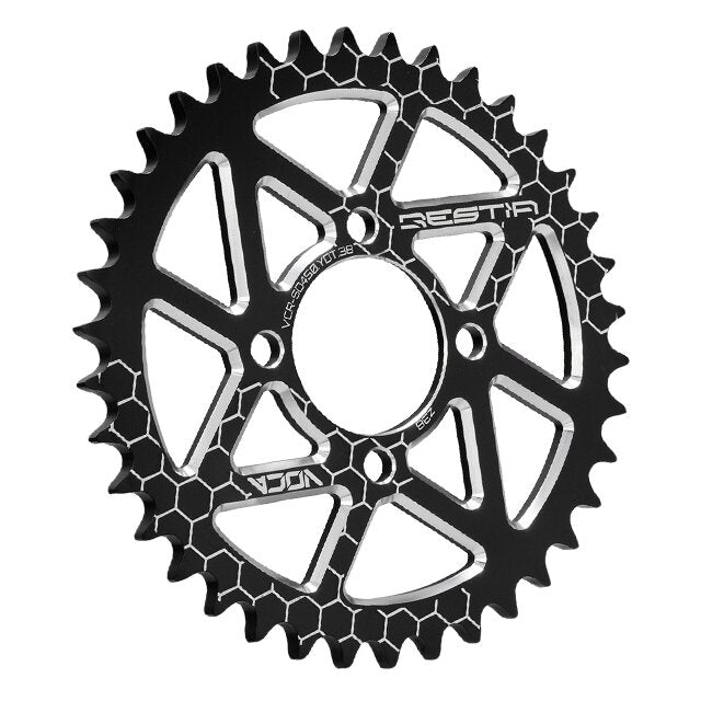 Rear Sprocket Yamaha DT 50 LC Portugal 38T - 420 Alu black