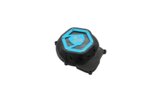 Ignition Cover KRM AM6 turquoise double-sided