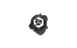 Ignition Cover KRM Derbi black double-sided