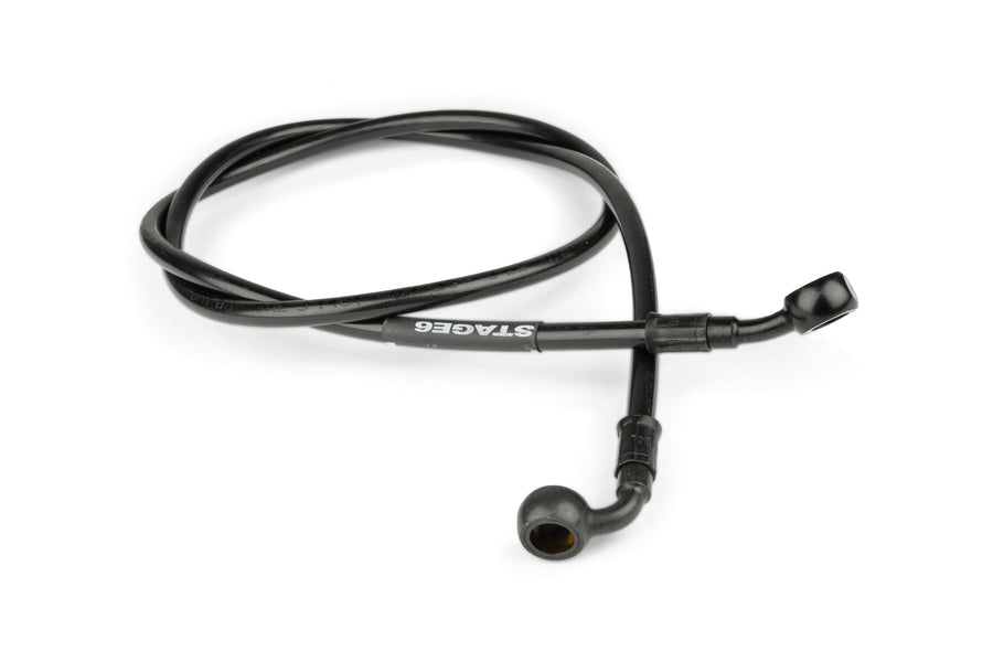 Brake Line Stage6 110cm 90° + 25° black