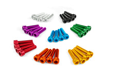 Intake Screw Set STR8 M6x25mm Alu Green (x4)