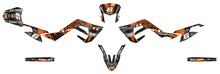 Graphics Kit Derbi Xtreme 2018 - 2020 orange / black
