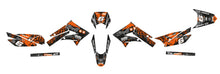 Graphics Kit Derbi Xtreme 2011 - 2017 Stage6 orange / black
