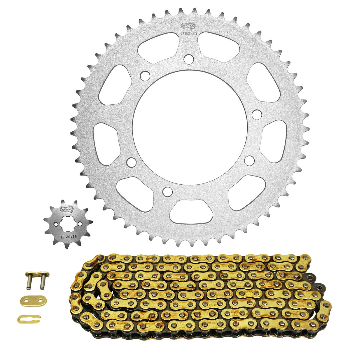 Chain Kit Aprilia RX 50 2006 - 2017 Afam 11x53 - 420 (OEM ratio)