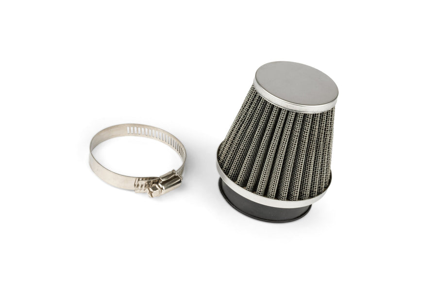 Air Filter STR8 type KN straight 55mm PWK 30-36 chromee