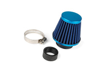 Air Filter STR8 type KN conical 28/35mm straight blue