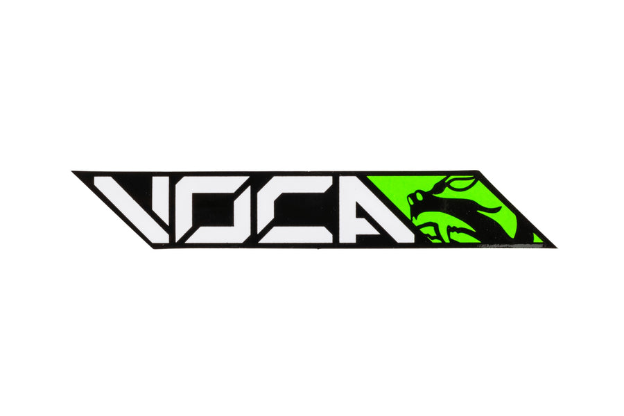Sticker Voca green 14x2.2cm