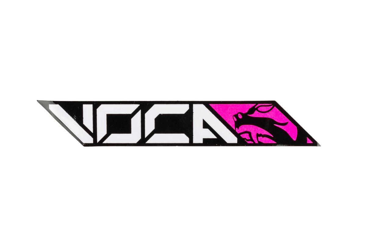 Sticker Voca pink 14x2.2cm
