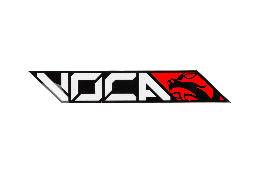 Sticker Voca red 14x2.2cm