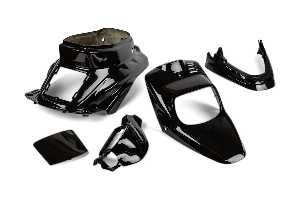 Fairing Kit STR8 5-piece Yamaha BWs up to 2004 black