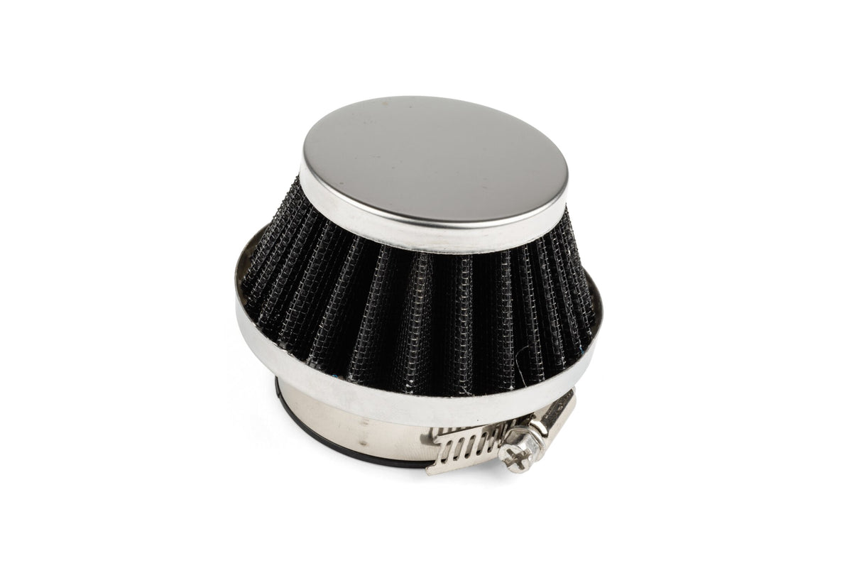 Air Filter STR8 Powerfilter Shorty type KN 42 - 55mm chrome