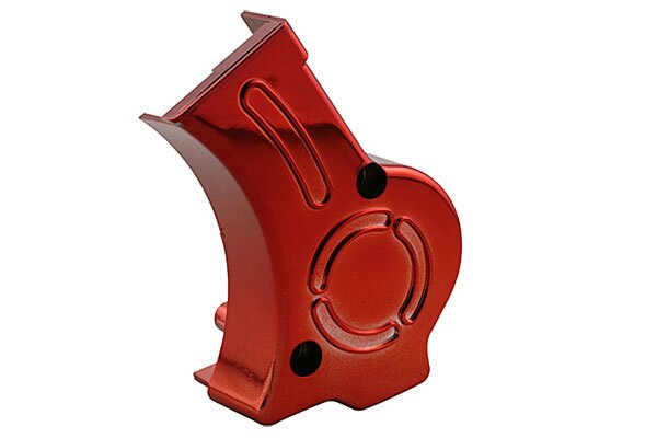 Oil Pump Cover STR8 Derbi Euro 2 (EBE / EBS) anodized red