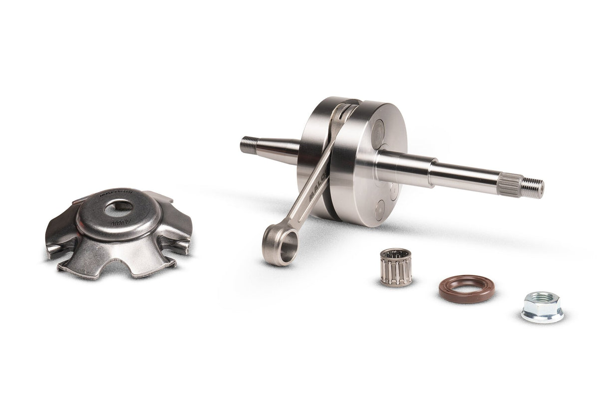 Crankshaft 47mm stroke 100mm conrod Malossi Testa Rossa FL100