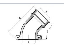 Intake Manifold Polini 360° / 70° 35mm PWK / VHST Minarelli horizontal