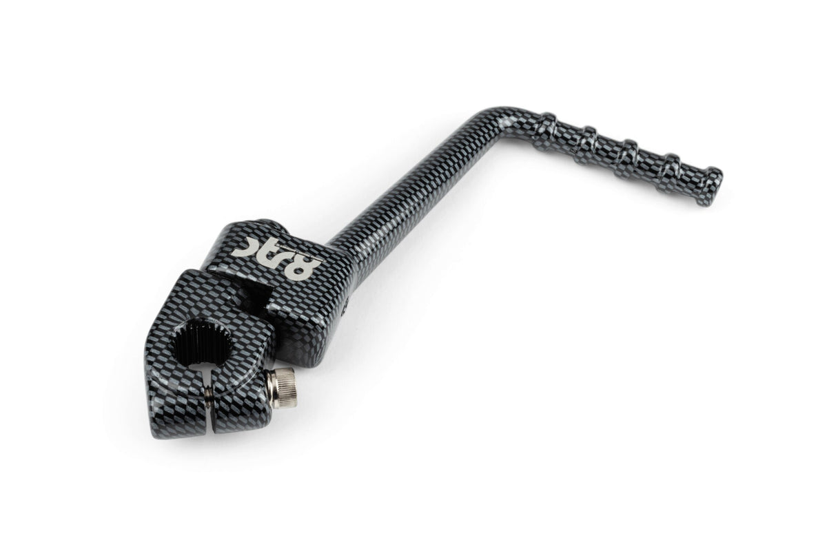 Kickstart Lever STR8 aluminium AM6 Carbon Look