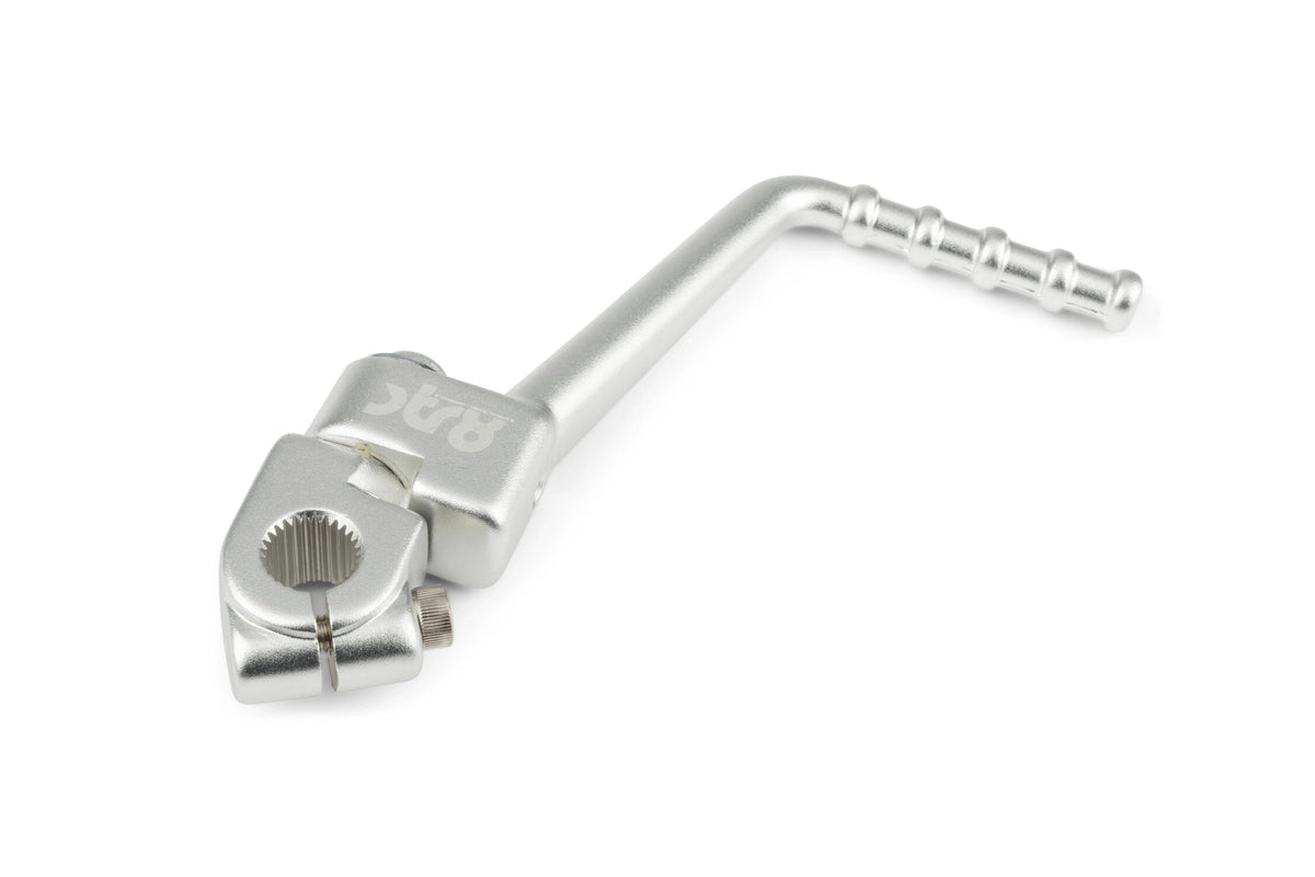 Kickstart Lever STR8 aluminium AM6 Silver