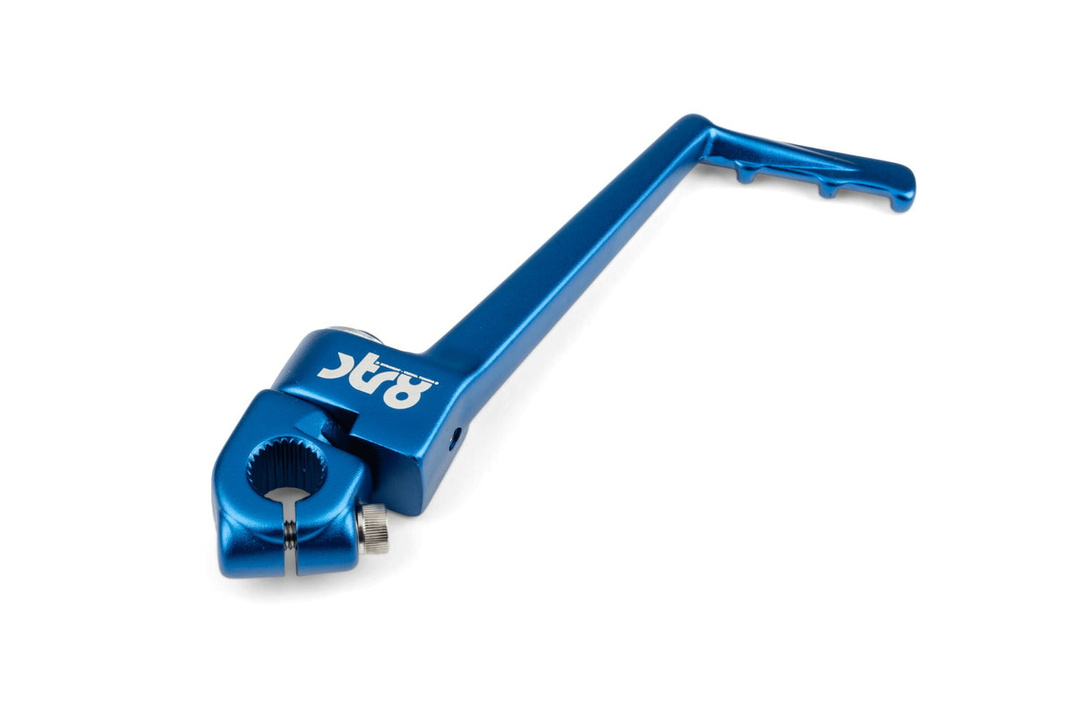 Kickstart Lever STR8 aluminium Derbi Blue