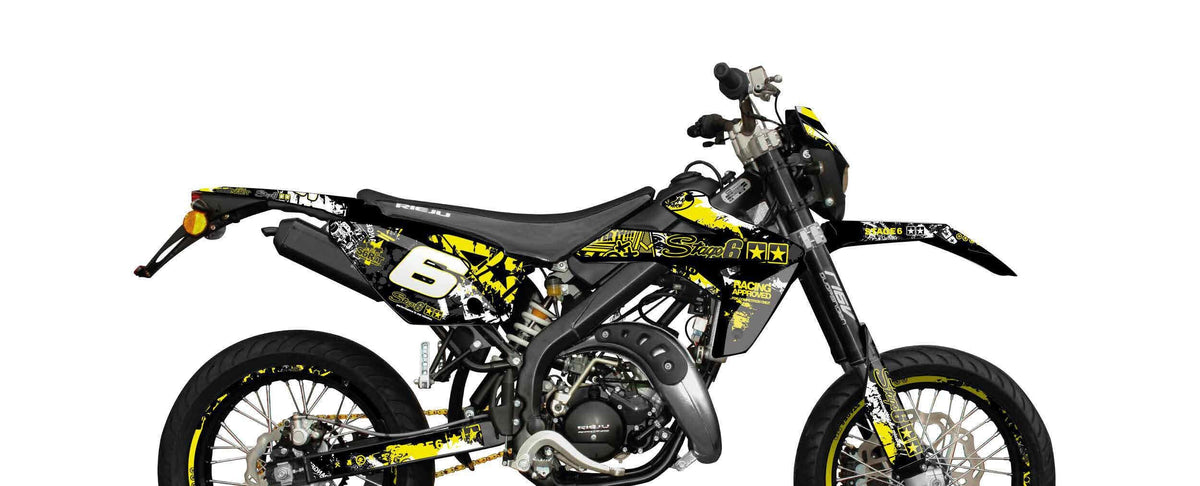 Graphics Kit Rieju MRT 2009 - 2021 Stage6 yellow / black