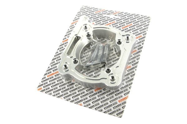 Stage6 R/T Cylinder Spacer with stud bolts Yamaha Aerox / MBK Nitro