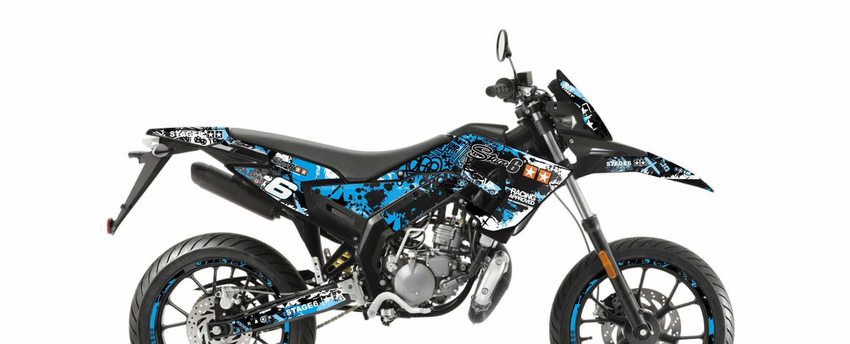 Graphics Kit Derbi Xtreme 2018 - 2020 blue / black