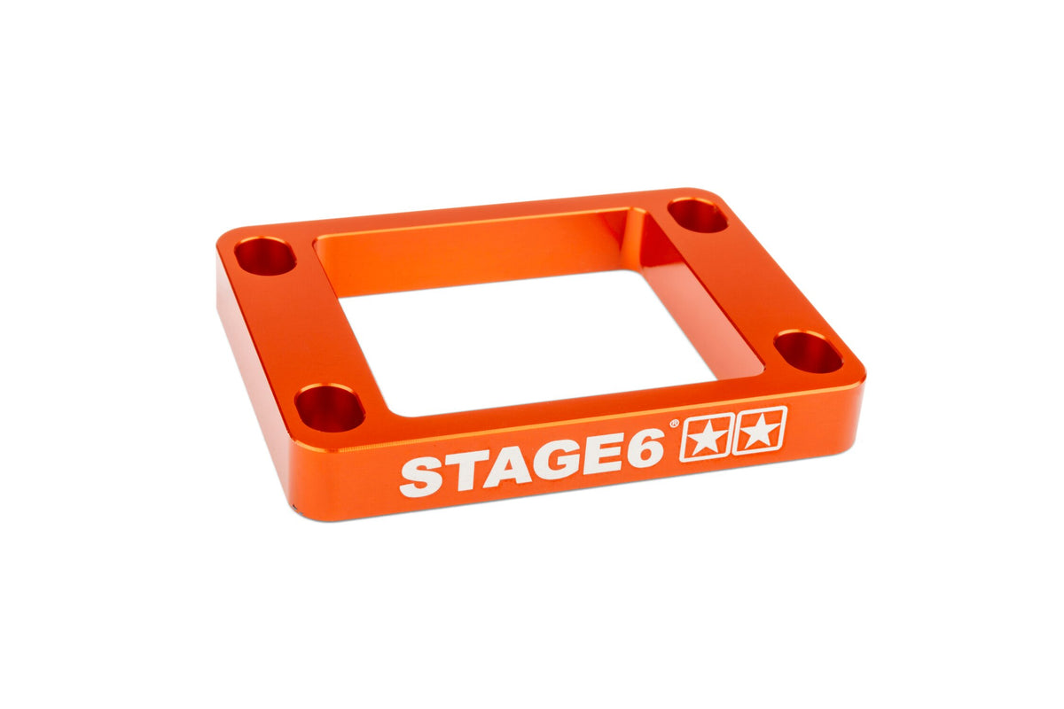 Reed Valve Spacer 10mm AM6 / Derbi Stage6 Orange