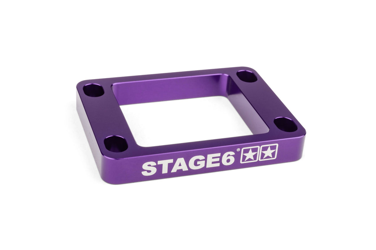 Reed Valve Spacer 10mm AM6 / Derbi Stage6 purple